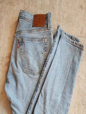 Levi's 501 Skinny Jeans Light Wash Size L28 W28